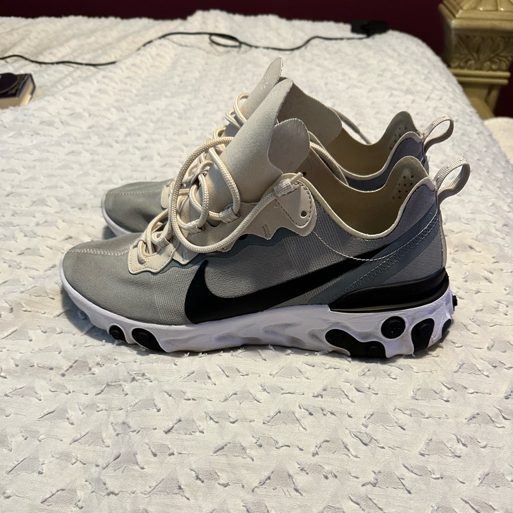 Nike React Element size 10 orewood brown black shoes supreme kaws chrome hearts